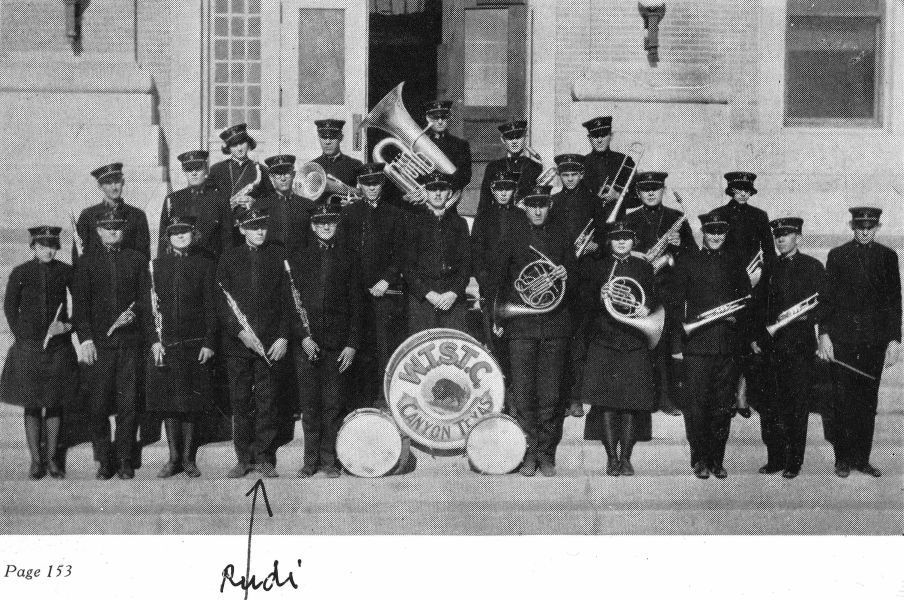 The WTSTC Band, 1927